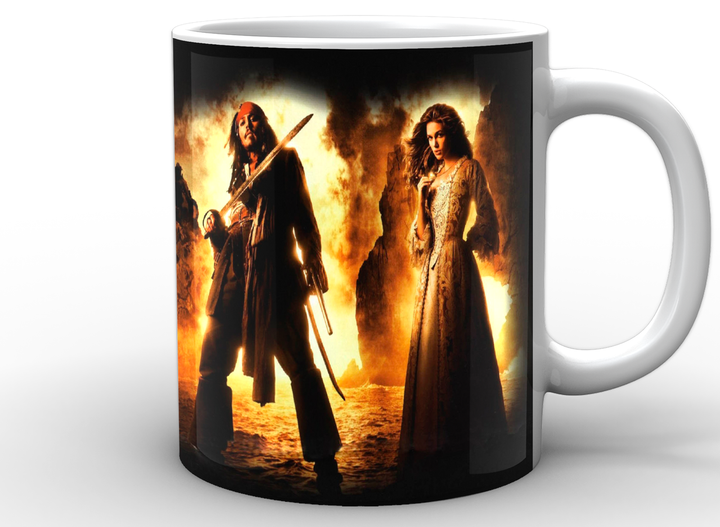 Кухоль GeekLand білий Pirates of the Caribbean Пірати Карибського моря персонажі PC.02.006 ( 10000 ) - изображение 3