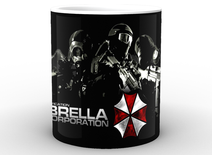Кружка GeekLand белая Resident Evil Обитель зла корпорация RE.02.003.256 - изображение 3