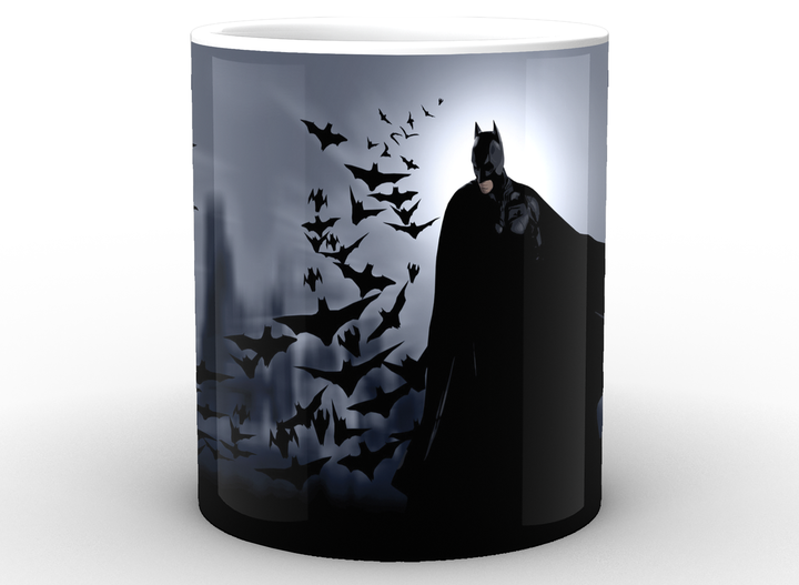 Кружка GeekLand біла Бетмен Batman Бетмен кажани BM.02.058 - Фото 2 Кружка GeekLand біла Бетмен Batman Бетмен кажани BM.02.058 - зображення 2