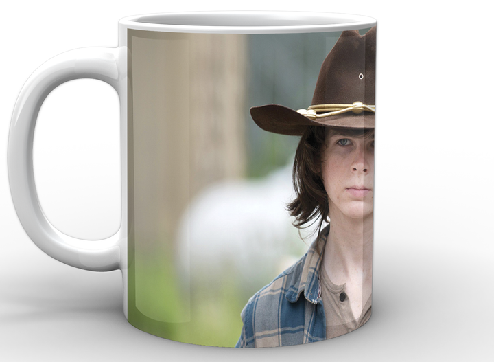 Кружка GeekLand белая Ходячие Мертвецы The Walking Dead Карл Граймс WD.02.003 - изображение 3