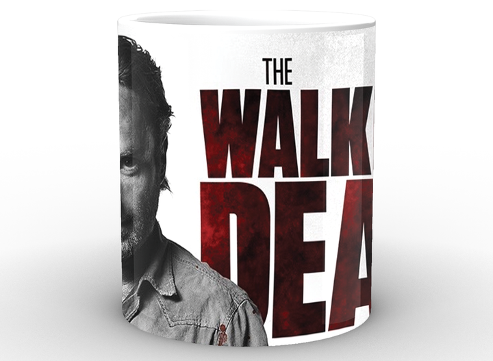 Кружка GeekLand белая Ходячие Мертвецы The Walking Dead Рик Граймс WD.02.025 - изображение 2
