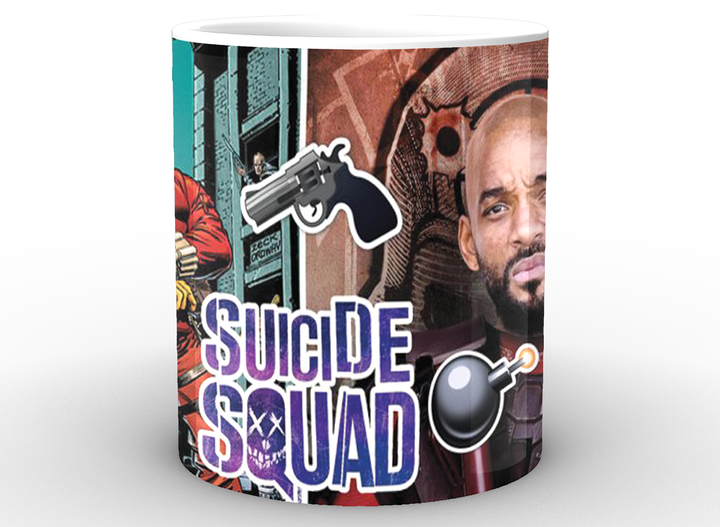 Кружка GeekLand белая Отряд Самоубийц Suicide Squad Дэдшот SS.02.034 - изображение 2