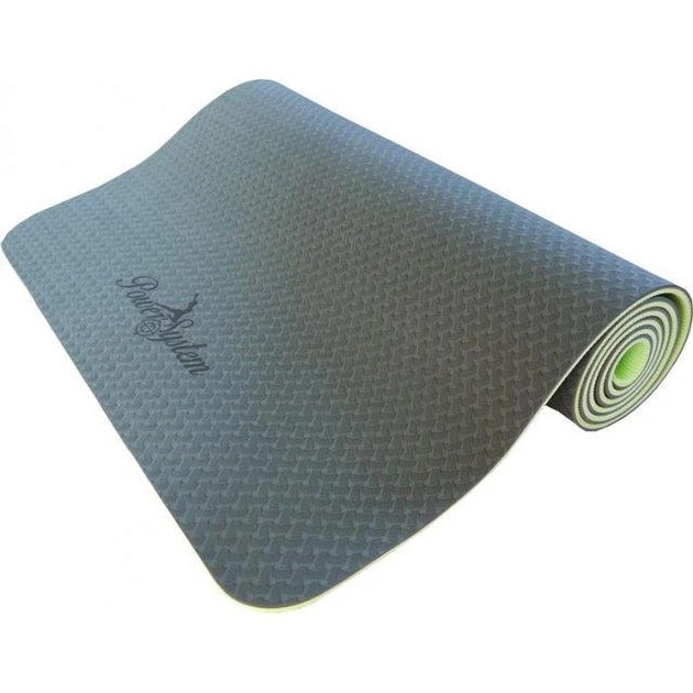 Коврик для йоги и фитнеса Power System Yoga Mat Premium PS-4060 Green - изображение 14
