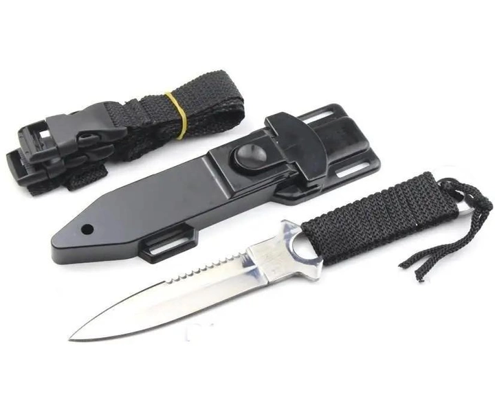 Нож метательный, спецназа, тактический универсальный нескалдной SH102 Silver - изображение 1
