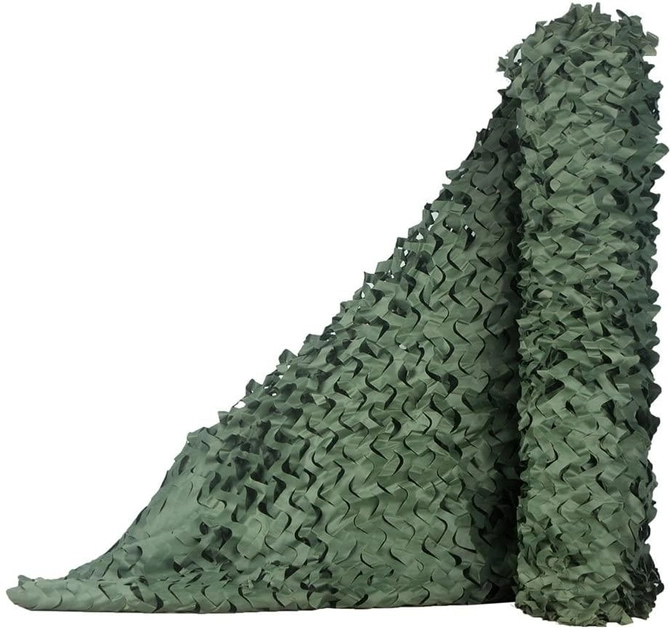 Маскировочная сетка LOOGU Green, размер: ‎‎1,5x5 м=5x16,4 фута - зображення 1