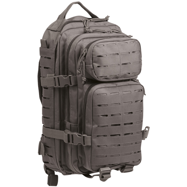 Рюкзак тактический Mil-Tec US Assault Pack SM Laser Cut 20 л Grey - изображение 1