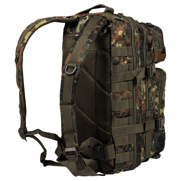 Рюкзак тактический MFH US Assault Pack 20 л Flecktarn - изображение 2