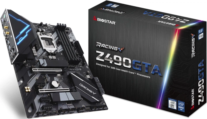 Материнская плата Biostar Racing Z490GTA Ver. 5.0 (s1200, Intel