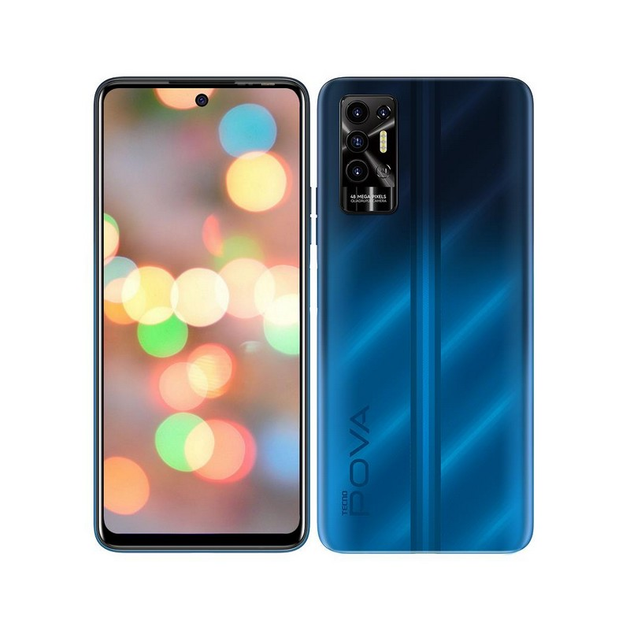 Смартфон Tecno Pova-2 (LE7n) 4/64GB Dual Sim Blue (4895180768477 ...