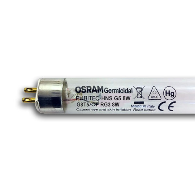 Лампа для ультрафиолетового стерилизатора Osram HNS 8WT5 G5 ...