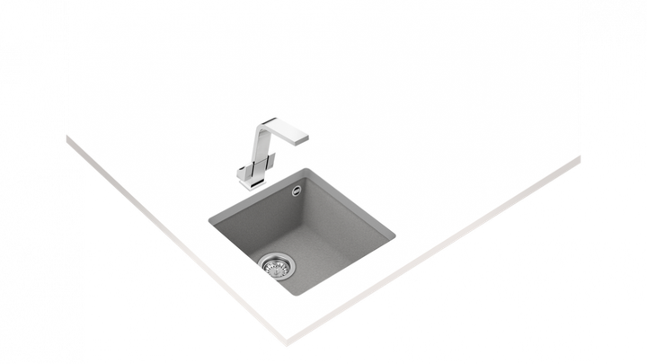 Мойка кухонная Teka - SQUARE 40.40 TG СЕРЫЙ 115230026 - Фото 2 Мойка кухонная Teka - SQUARE 40.40 TG СЕРЫЙ 115230026 - изображение 2