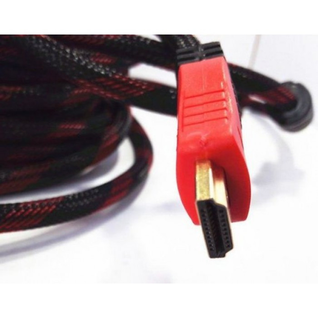 Кабель HDMI HDMI 5m усиленный в обмотке 5м шнур – фото, отзывы ...