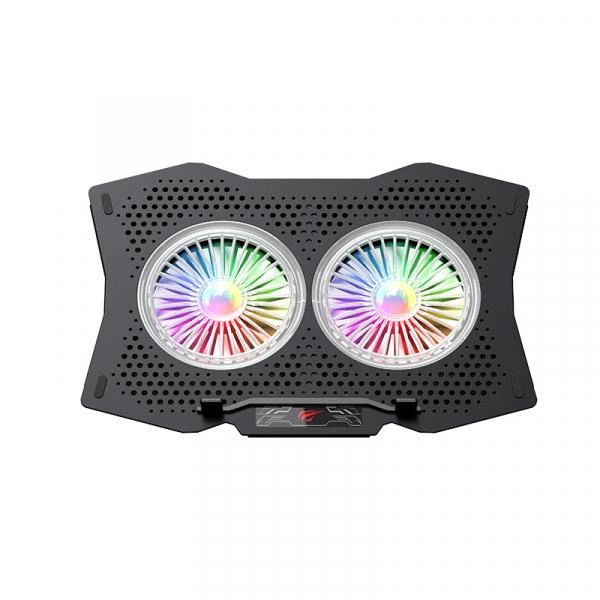 Подставка для ноутбука охлаждающая Havit HV-F2072 RGB USB1.1 х 2 (26607) - изображение 7