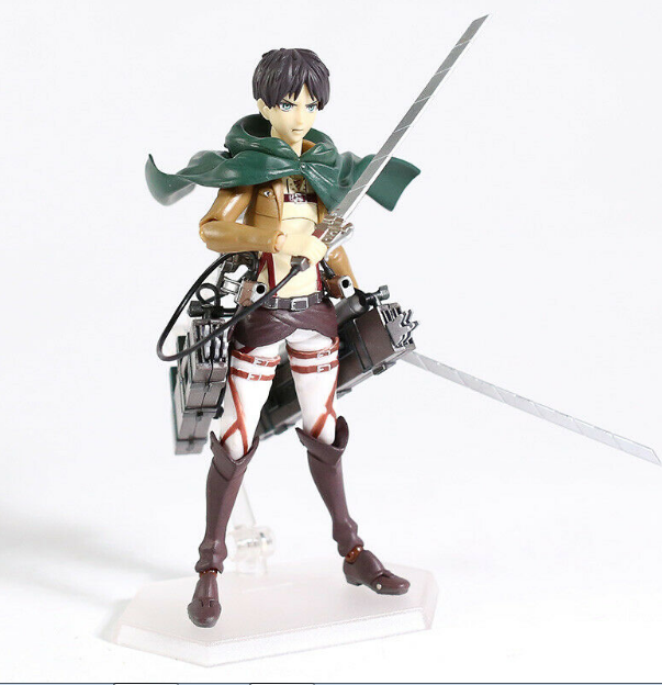 Колекційна фігурка Ерен Джегер Атака на титанів Figma ABC Attack on Titan 14 cm - зображення 2