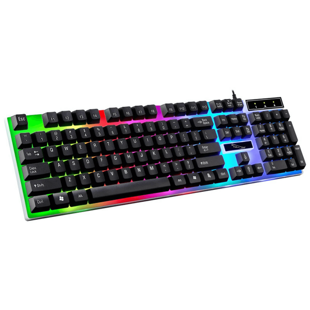 Игровой набор клавиатура и мышка Gaming G21B с RGB подсветкой (без русской та Української розкладки) - изображение 2