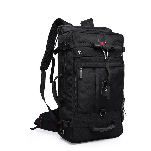 Туристичний рюкзак чоловічий 50л Backpack 50L Black дорожня сумка, тактичний рюкзак (VS7004989) - изображение 1