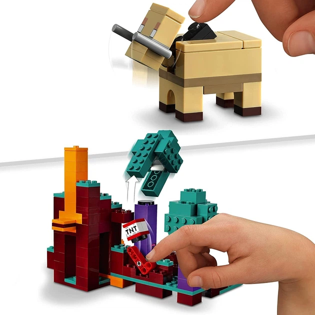 Конструктор LEGO Minecraft Химерний ліс 287 деталей (21168) - зображення 10