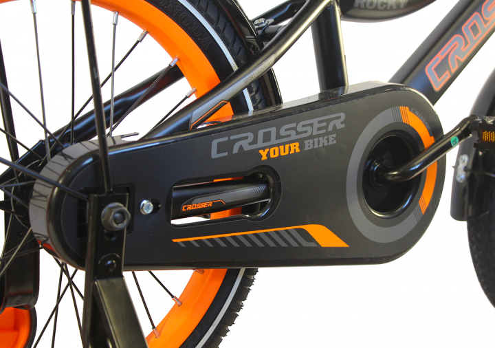 Велосипед дитячий Crosser Rocky Bike 20 дюймів помаранчевий (RC-13/20OR) - Фото 6 Велосипед дитячий Crosser Rocky Bike 20 дюймів помаранчевий (RC-13/20OR) - зображення 6