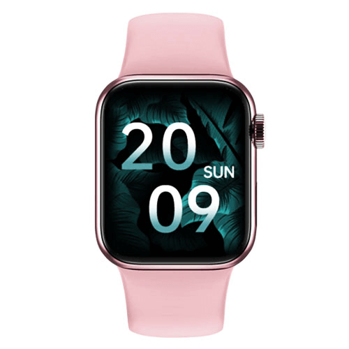 Смарт-часы умные часы Smart Watch i12 Pink (уведомления, звонки, голос вызов, wearfit pro) + подарок Earpods - изображение 5