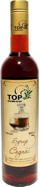 Сироп Top Sirop Коньячний 700мл - Фото 1 Сироп Top Sirop Коньячний 700мл - зображення 1