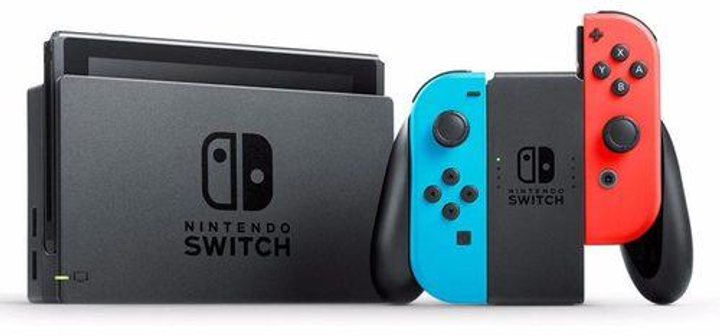 Игровая консоль Nintendo Switch Red & Blue Bundle (игра FIFA