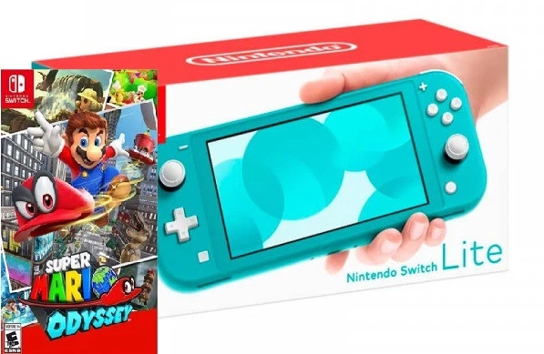 Nintendo Switch Nintendo Switch light Nintendo Switch Lite Turquoise – фото, отзывы
