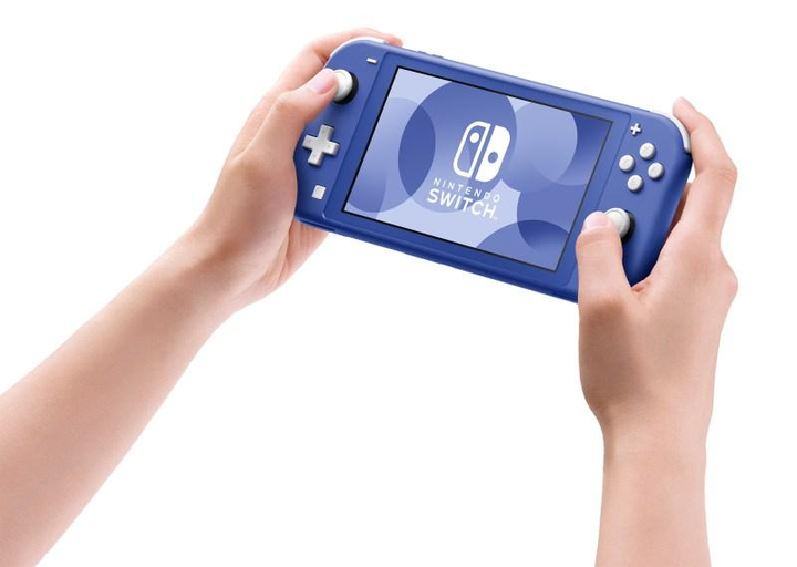 Игровая консоль Nintendo Switch Lite (синий, Blue) – фото