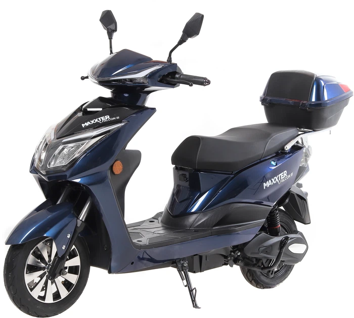 Электроскутер Maxxter FALCON III Blue - Фото 1 Электроскутер Maxxter FALCON III Blue - изображение 1