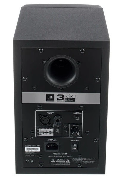 JBL 305P MkII ブラック Студийный монитор JBL 305P MKII BLACK (черный цвет) – фото, отзывы