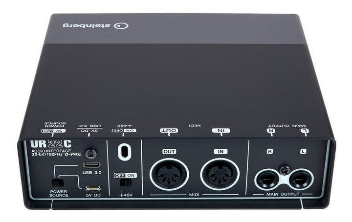 Аудіоінтерфейс / звукова карта Steinberg UR22C – фото