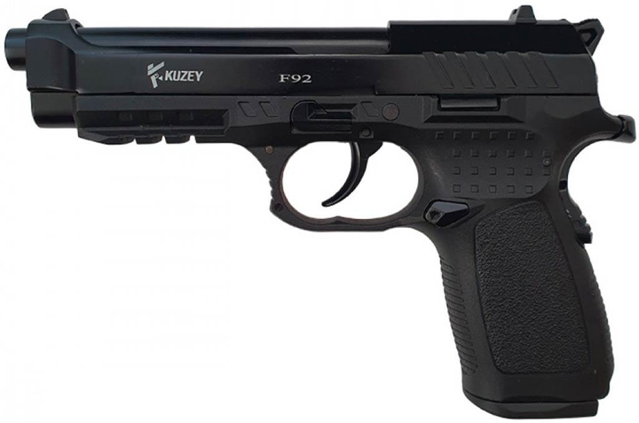 Шумовой пистолет Kuzey F92 Black - зображення 1