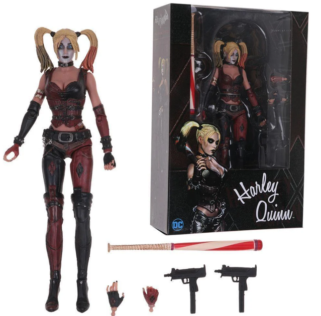 Коллекционная фигурка Harley Quinn из игры Batman Arkham Neca - Фото 2 Коллекционная фигурка Harley Quinn из игры Batman Arkham Neca - изображение 2