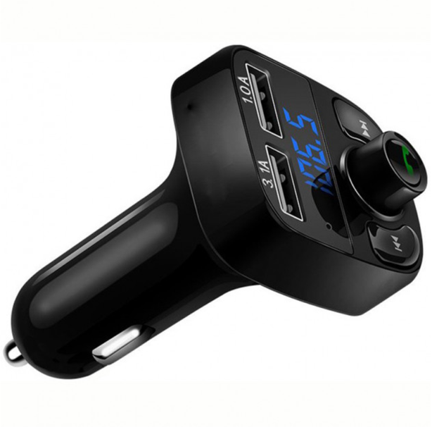 ФМ модулятор FM трансмиттер CAR X8 с Bluetooth MP3 (X8) - изображение 4