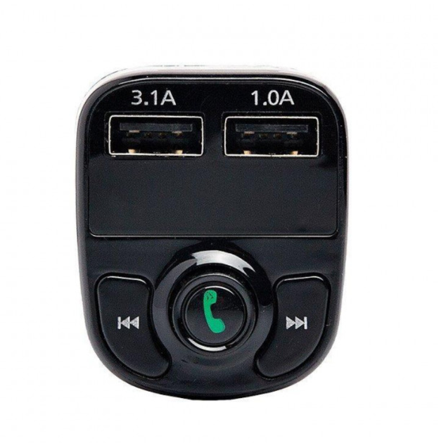 FM трансмітер FM модулятор CAR X8 з Bluetooth MP3 - зображення 6