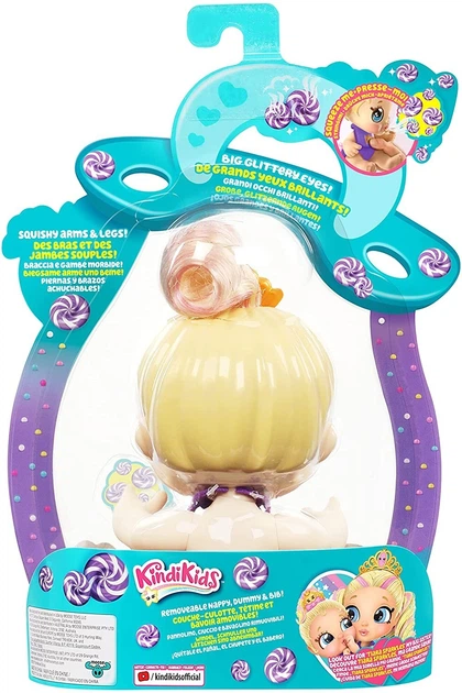 Кукла Kindi Kids Scented Teenie Tiara Маленькая сестренка Тини Тиара 20 см (50127) - изображение 5