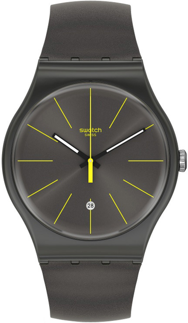 Мужские часы Swatch CHARCOLAZING SUOB404 – купить онлайн на ROZETKA