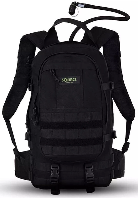 Рюкзак тактичний Source Tactical Gear Backpack Assault 20 л Black (0616223000187) - зображення 2