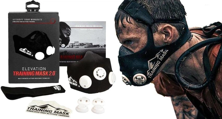 Маска для бега Elevation Training Mask 2.0 для тренировок спортом