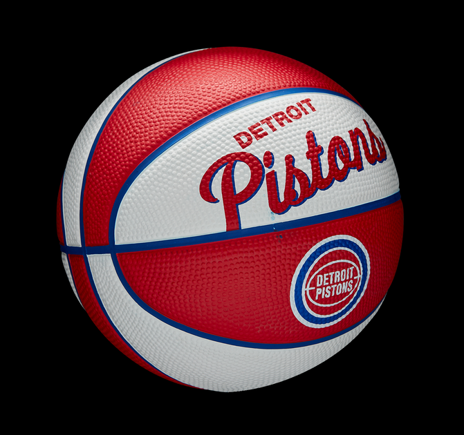 Баскетбольный Мини-Мяч Wilson NBA Team Retro MINI(WTB3200XBDET) 3 - изображение 3