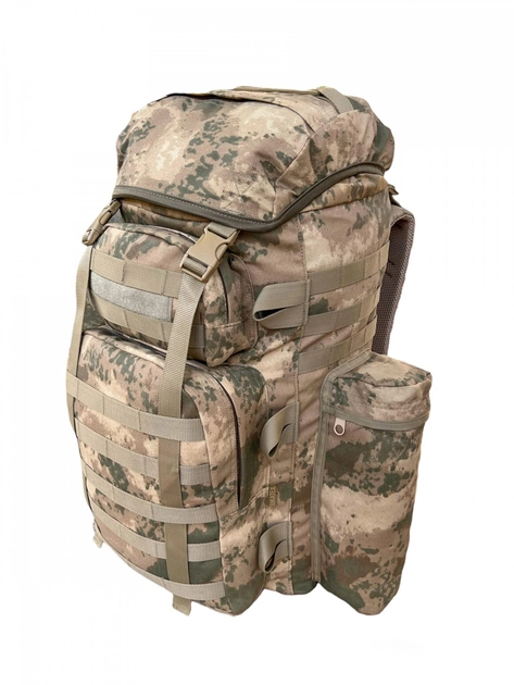 Рюкзак тактический штурмовой зсу 80 л Cordura , рюкзак военный Кордура койот , походный тактический рюкзак ВСУ - изображение 2