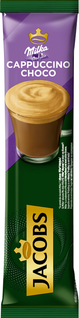 Купить Кофейный напиток Jacobs Milka Cappuccino Choco 8 шт x 15.8 г ...