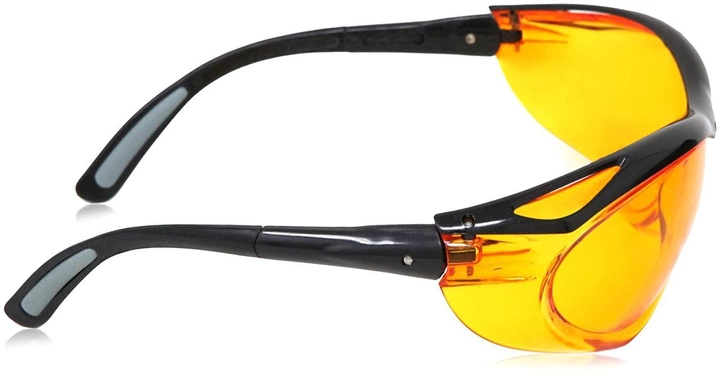 Тактичні балістичні окуляри Basics Blue Light Safety Glasses Eye Protection Anti-Fog Orange - изображение 2