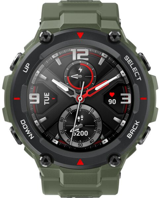 Смарт-часы Amazfit T-Rex Army Green – фото, отзывы, характеристики в ...