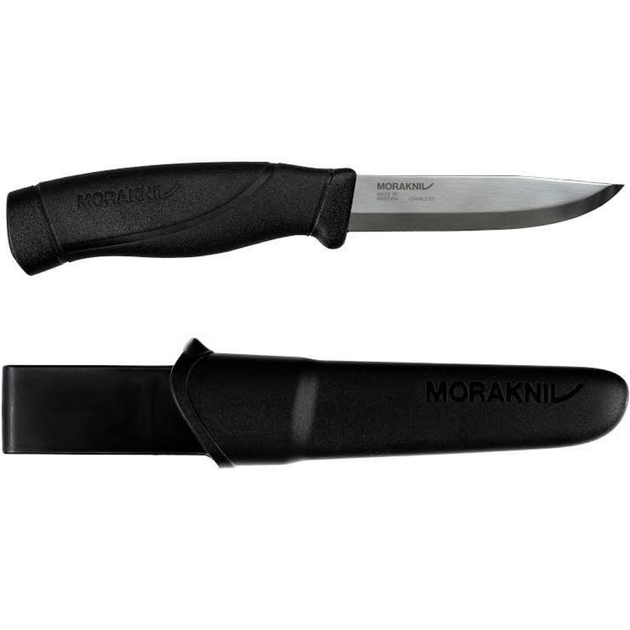 Туристичний Ніж Мора Morakniv Companion 11827 Sweden Black - зображення 1