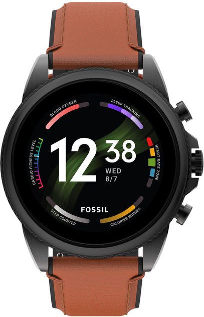 Fossil Gen 6 Brown Leather FTW4062 ROZETKA
