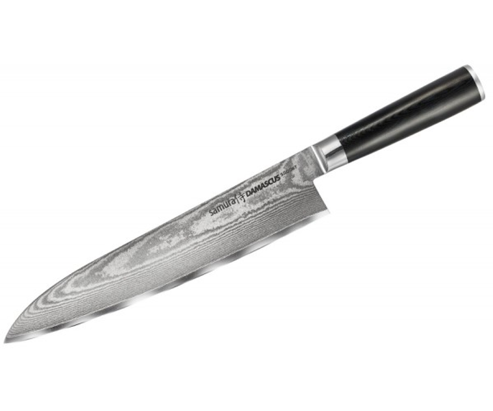Нож кухонный ШЕФ Samura Damascus SD-0087 - изображение 1