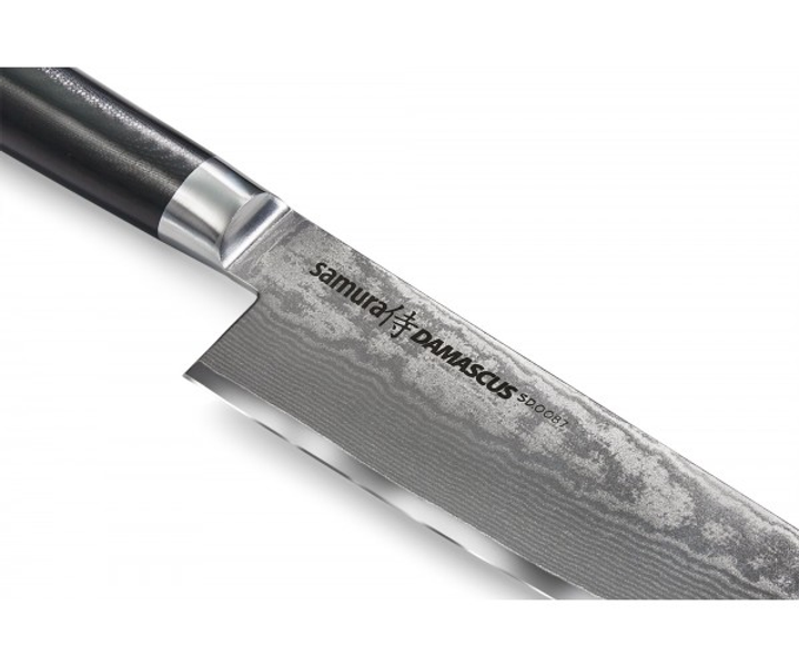 Нож кухонный ШЕФ Samura Damascus SD-0087 - изображение 2