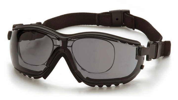 Тактичні захисні окуляри Pyramex V2G (gray) - зображення 1