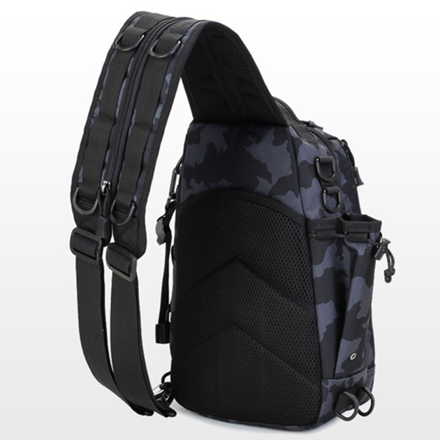 Тактический рюкзак трансформер 37x20x15 см черный 50454 - изображение 2
