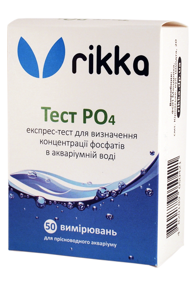 Тест PO4 Rikka - тест на вміст фосфатів (50 вимірювань) - зображення 2